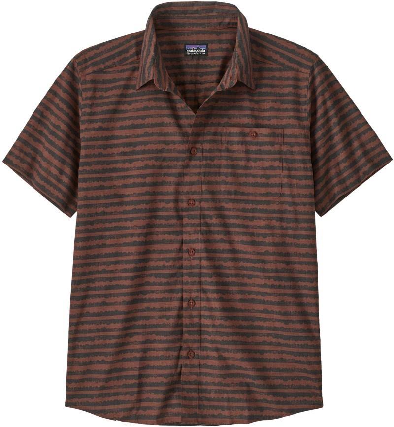 Go To SS Shirt - Mens - cloud stripe / dried vanilla 1