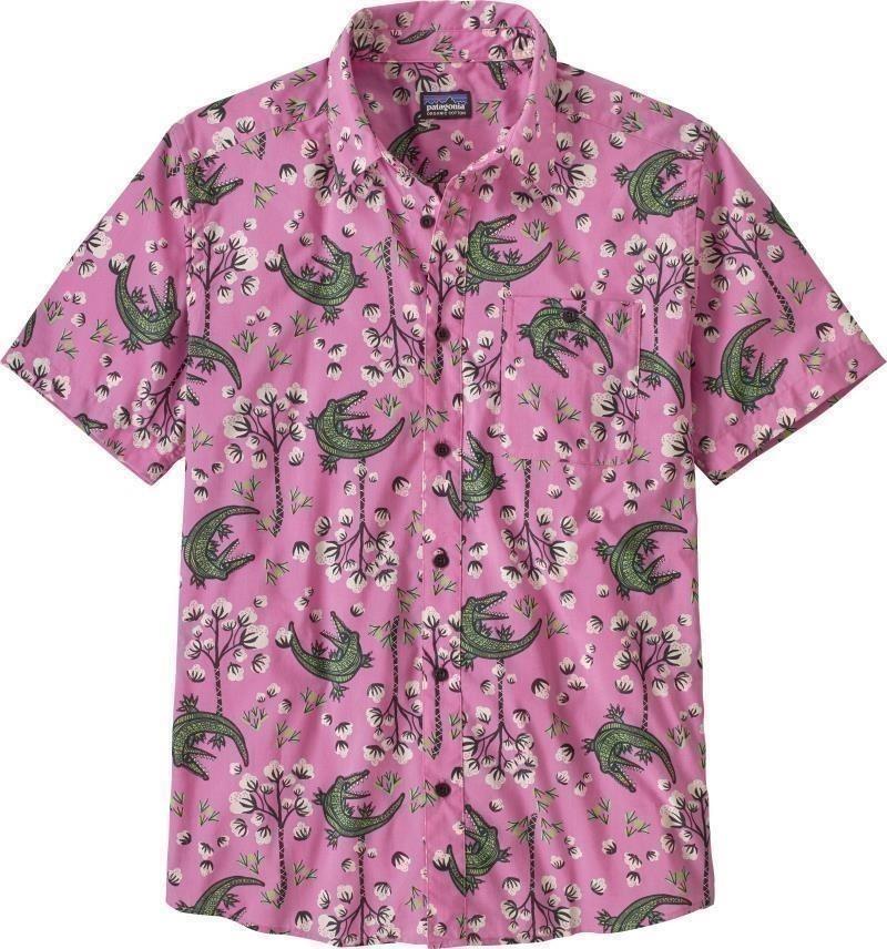 Go To SS Shirt - Mens - cotton ball gators / marble pink 1