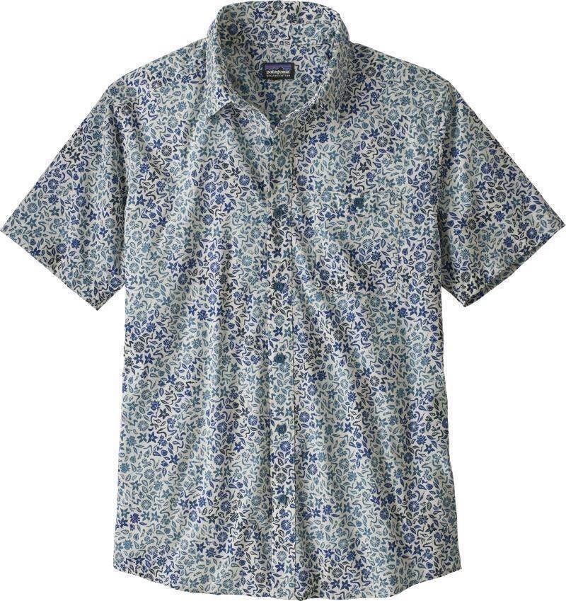 Go To SS Shirt - Mens - cover crop ombre / pigeon blue 1