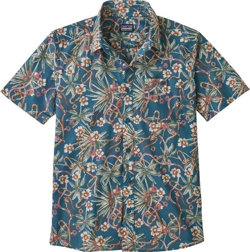 Go To SS Shirt - Mens - dirt bags multi / abalone blue 1