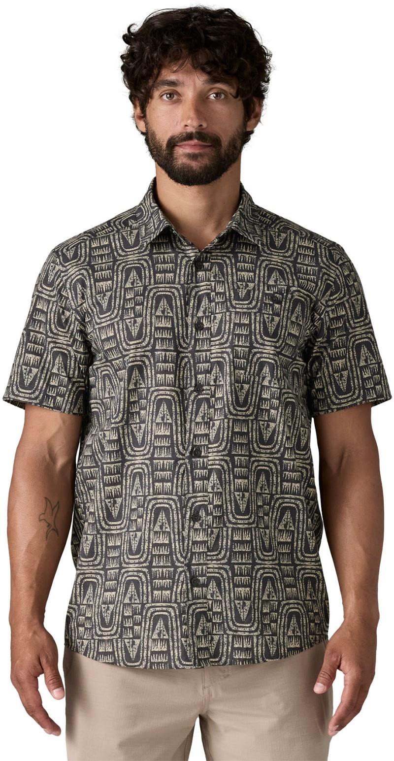 Go To SS Shirt - Mens - flow / sunken blue 1