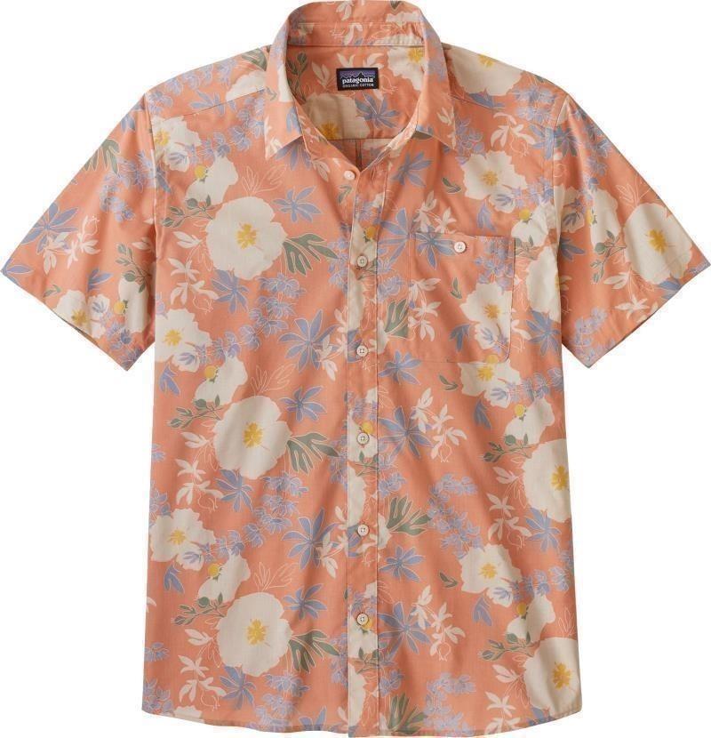 Go To SS Shirt - Mens - flower power / tigerlily orange 1