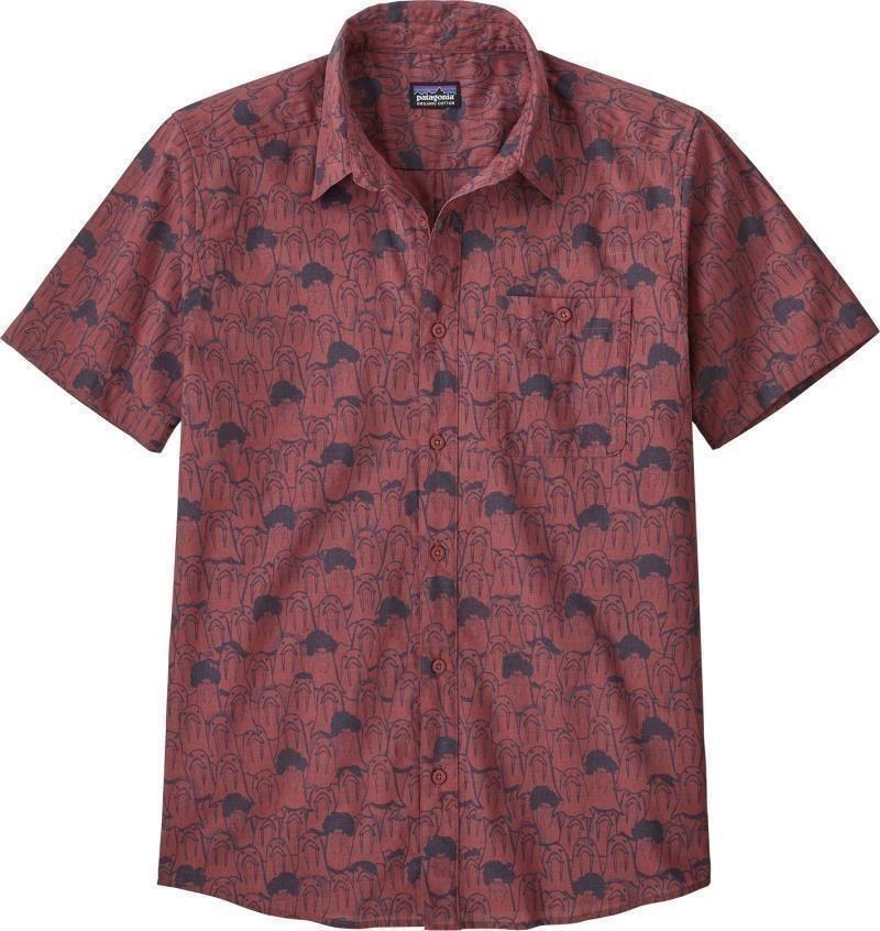 Go To SS Shirt - Mens - frank and russ / rosehip 1
