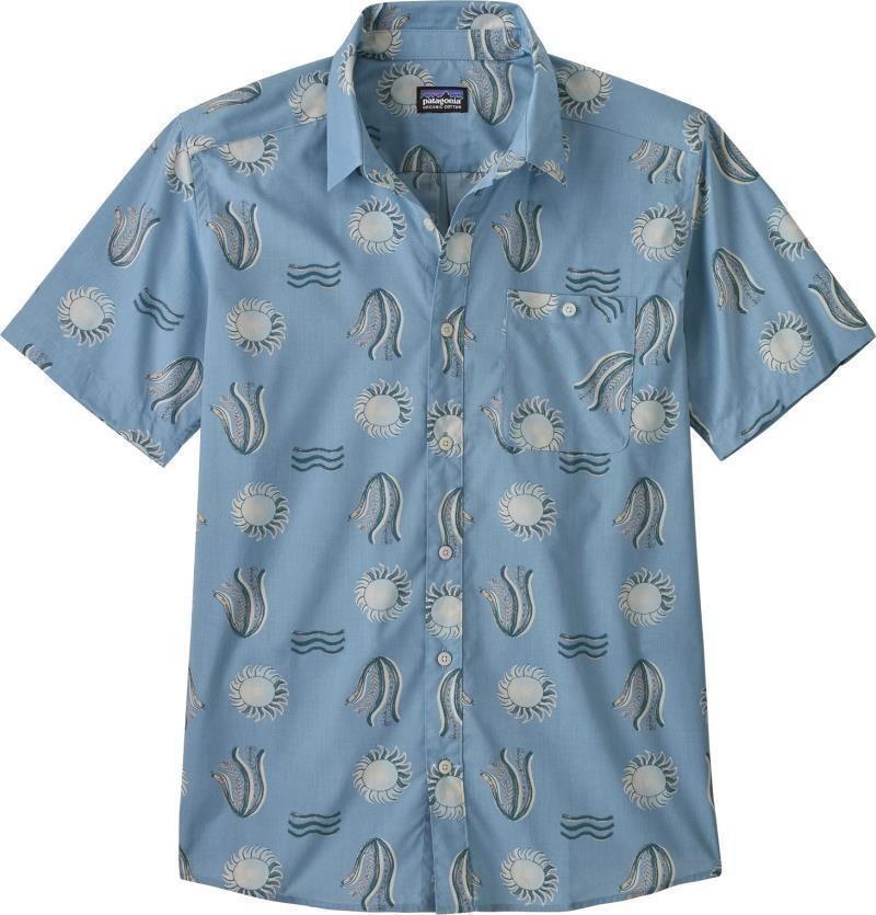 Go To SS Shirt - Mens - hobson spaced / lago blue 1