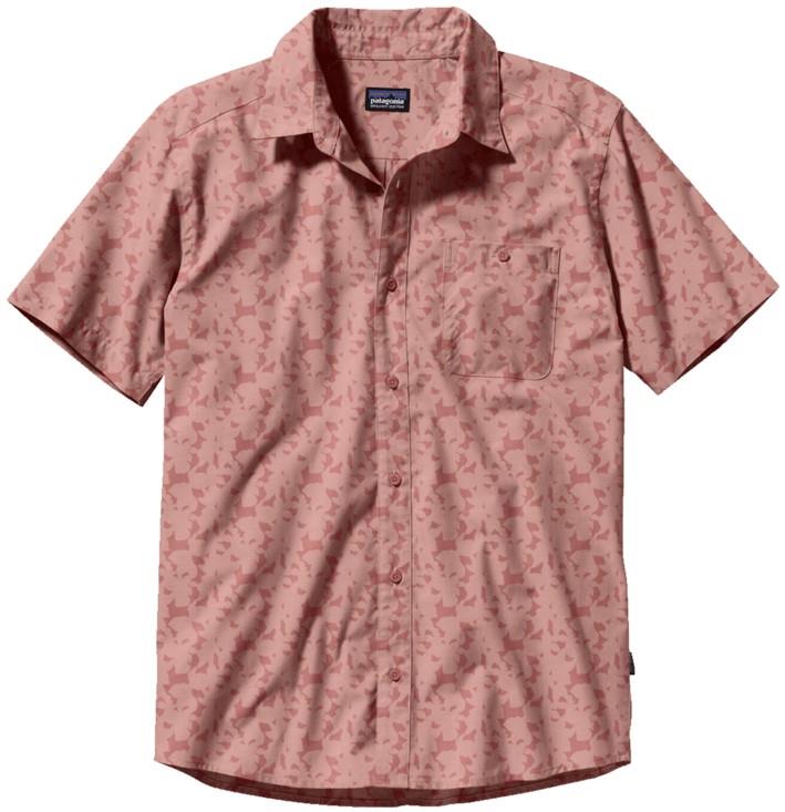 Go To SS Shirt - Mens - intertidal flora / pink ground 1