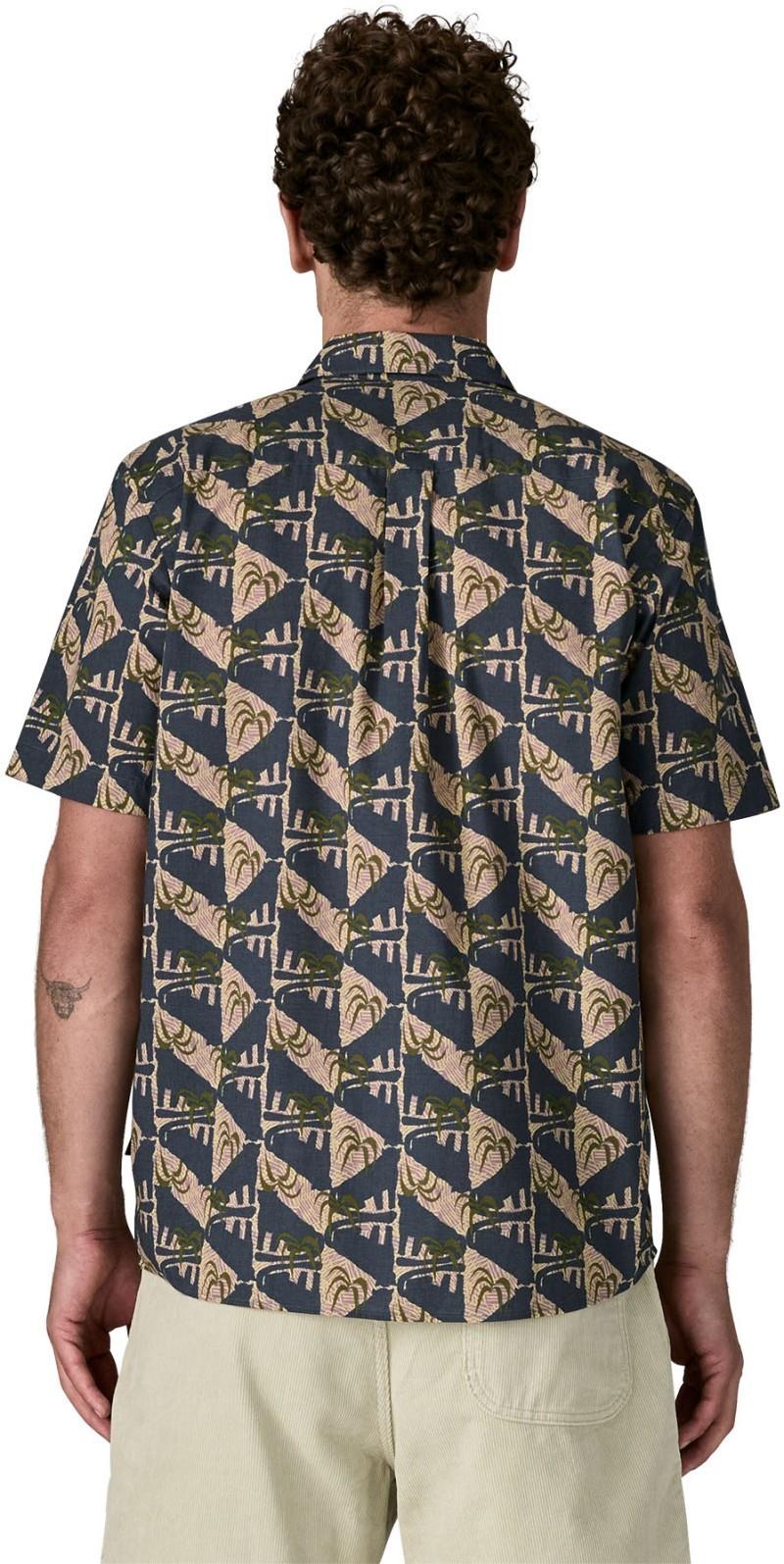 Go To SS Shirt - Mens - jaguar geo / dolomite blue 1
