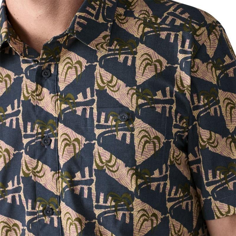 Go To SS Shirt - Mens - jaguar geo / dolomite blue 1