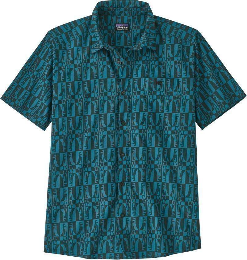Go To SS Shirt - Mens - penguin squawk / belay blue 1