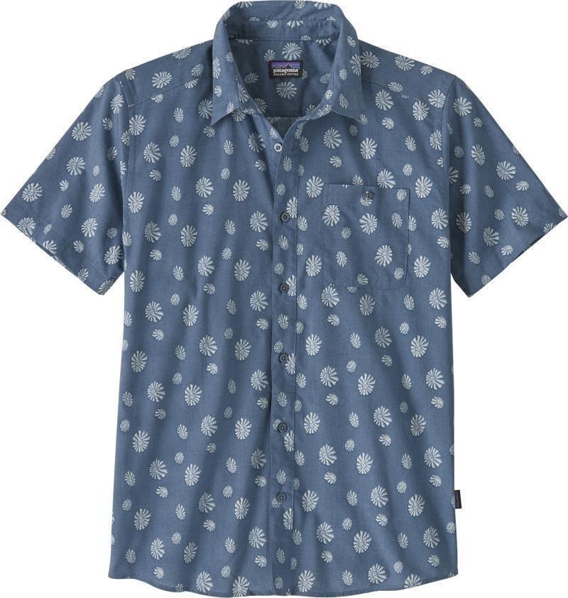 Go To SS Shirt - Mens - small currents / pitch blue 1
