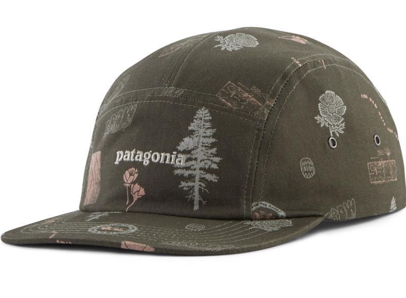 Graphic Maclure Hat - Text Logo / New Growth Basin Green 1