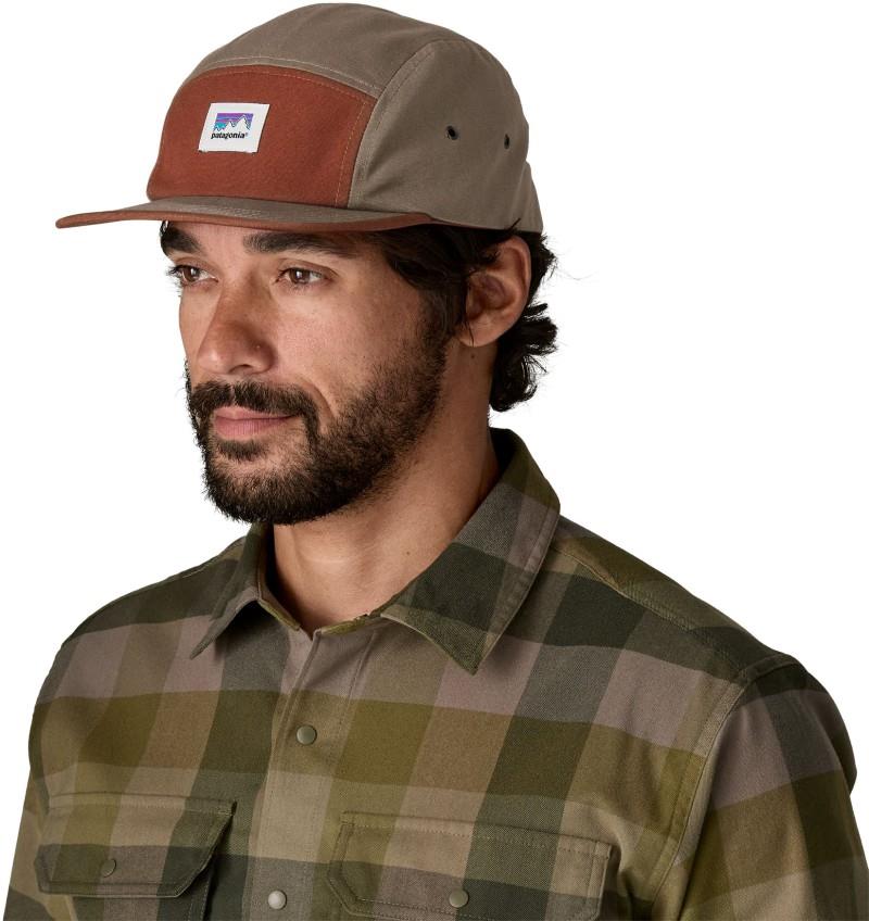 Graphic Maclure Hat - shop sticker / marlow brown 1