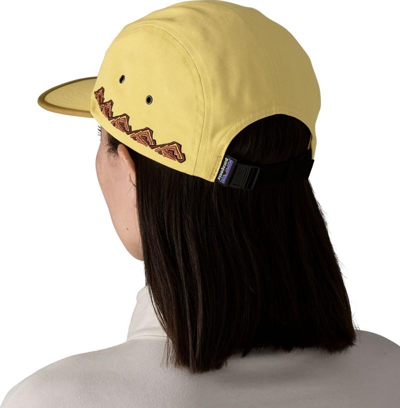 Graphic Maclure Hat - trailcheck / limestone yellow 1