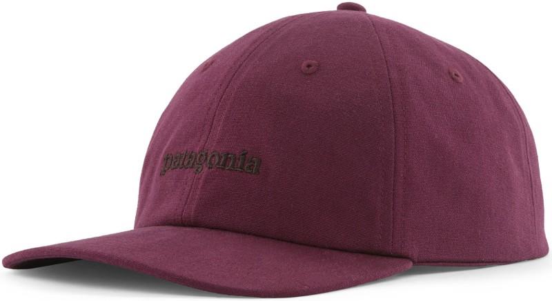 Graphic Trad Cap - text logo / berry fig 1