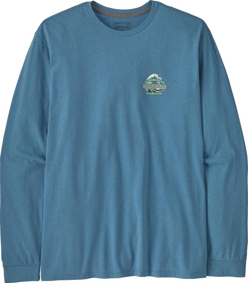 Great Waves Responsibili-Tee LS - Mens - shore blue 1