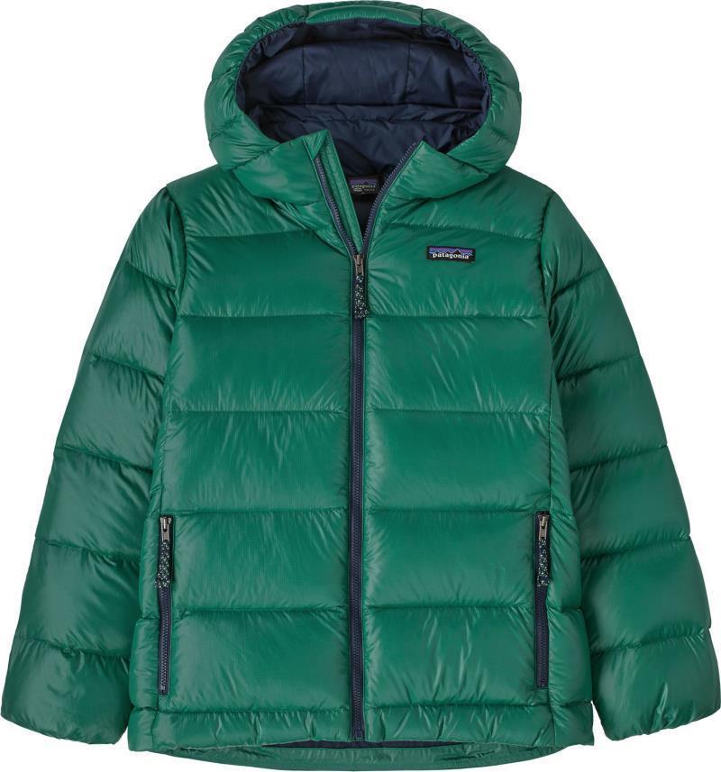 Hi-Loft Down Sweater Hoody - Kids - conifer green 1