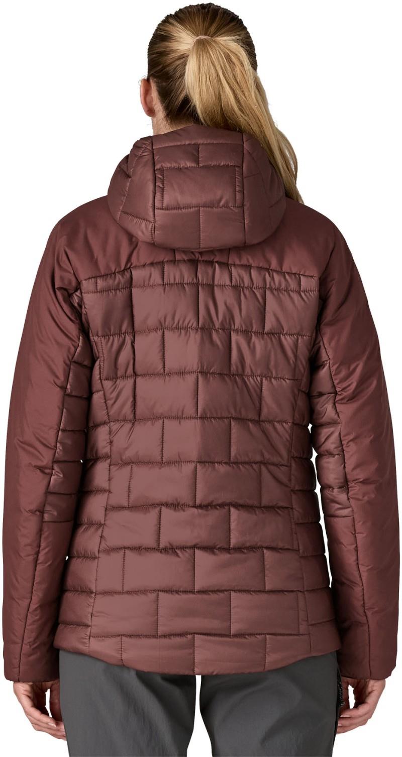 Hi-Loft Nano Puff Hoody - Womens - dark ruby 1