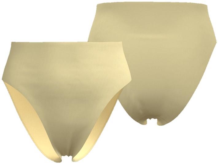 High Waist Bottoms - Womens - resin yellow 1