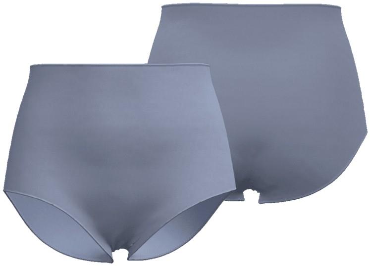 High Waist Boy Shorts - Womens - ghost blue 1