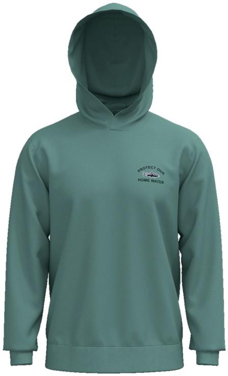 Home Water Trout Daily Hoody - Mens - botany green 1