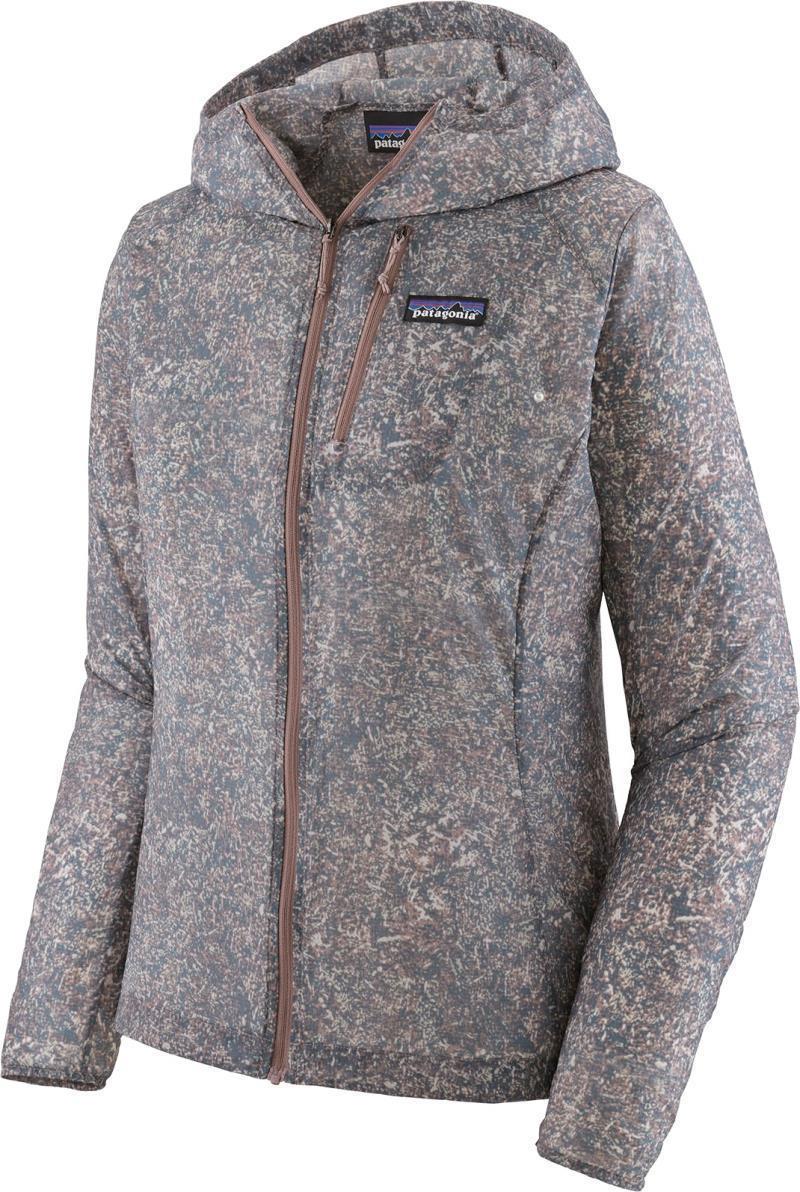 Houdini Jacket - Womens - cosmic carving big / stingray mauve 1