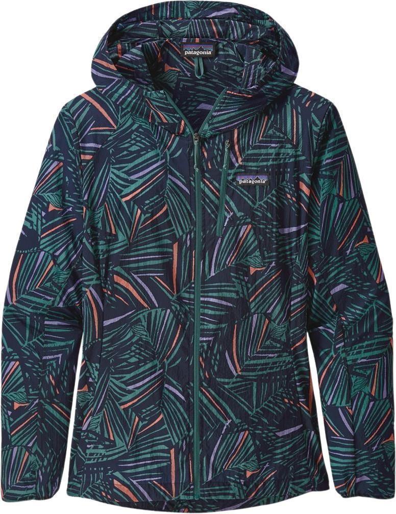 Houdini Jacket - Womens - rain fern multi / classic navy 1