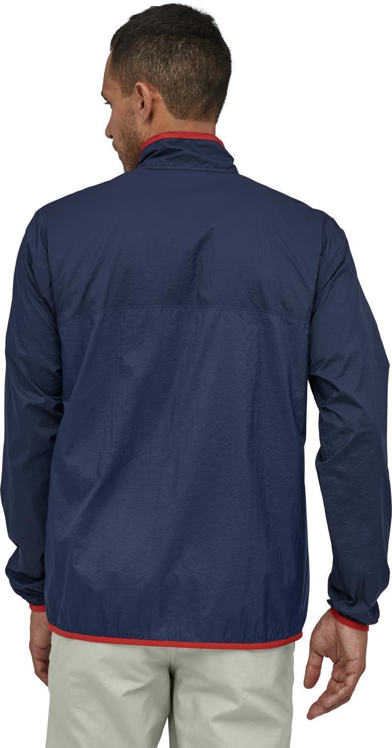 Houdini Snap-T Pullover - Mens - stone blue w/new navy 1