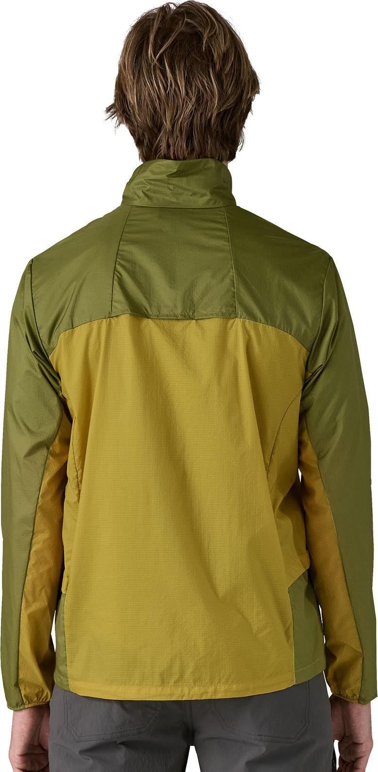 Houdini Stash 1/2 Zip Pullover - Mens - bundle green w/graze green 1