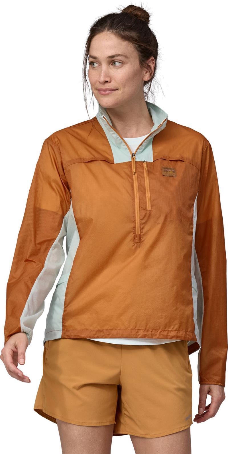 Houdini Stash 1/2 Zip Pullover - Womens - Golden Caramel 2