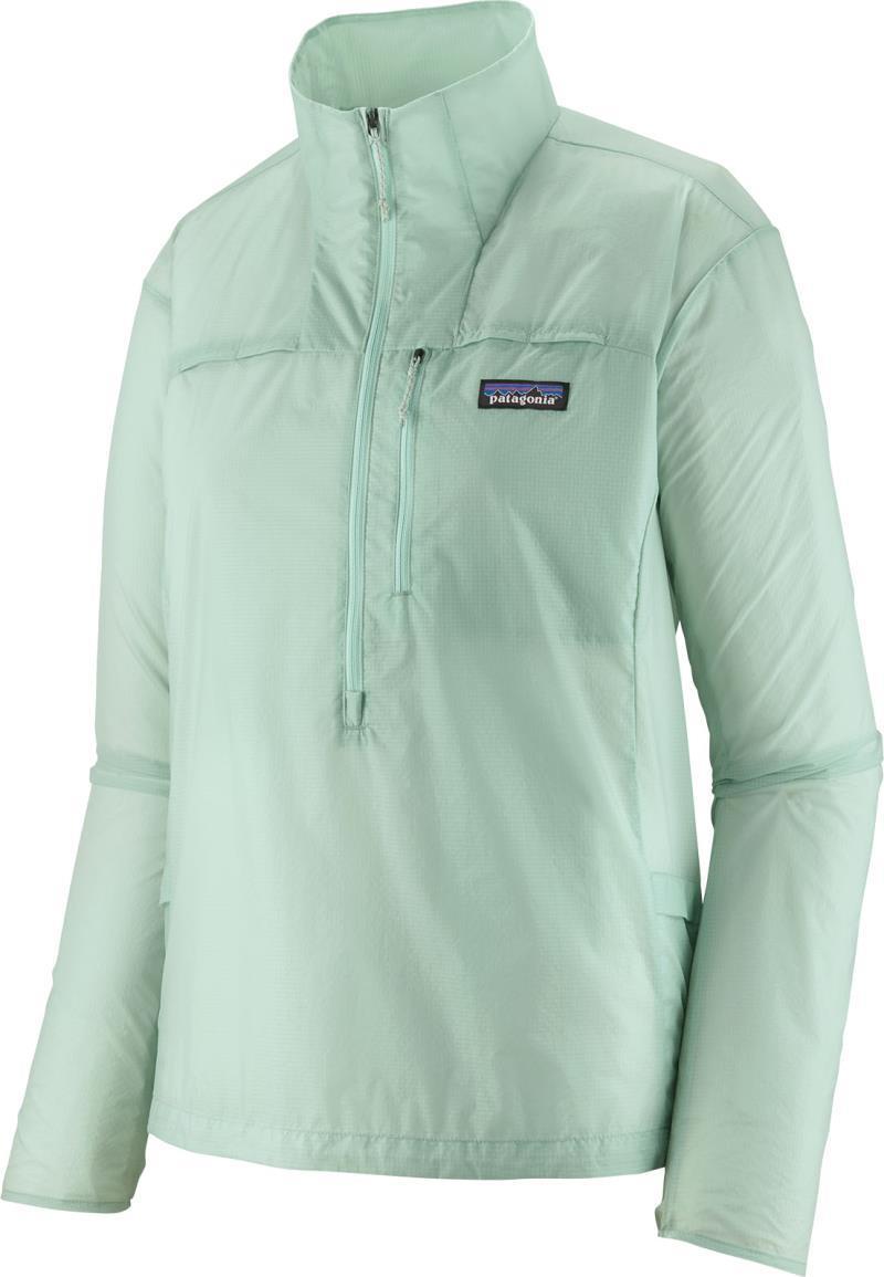 Houdini Stash 1/2 Zip Pullover - Womens - Wispy Green 1