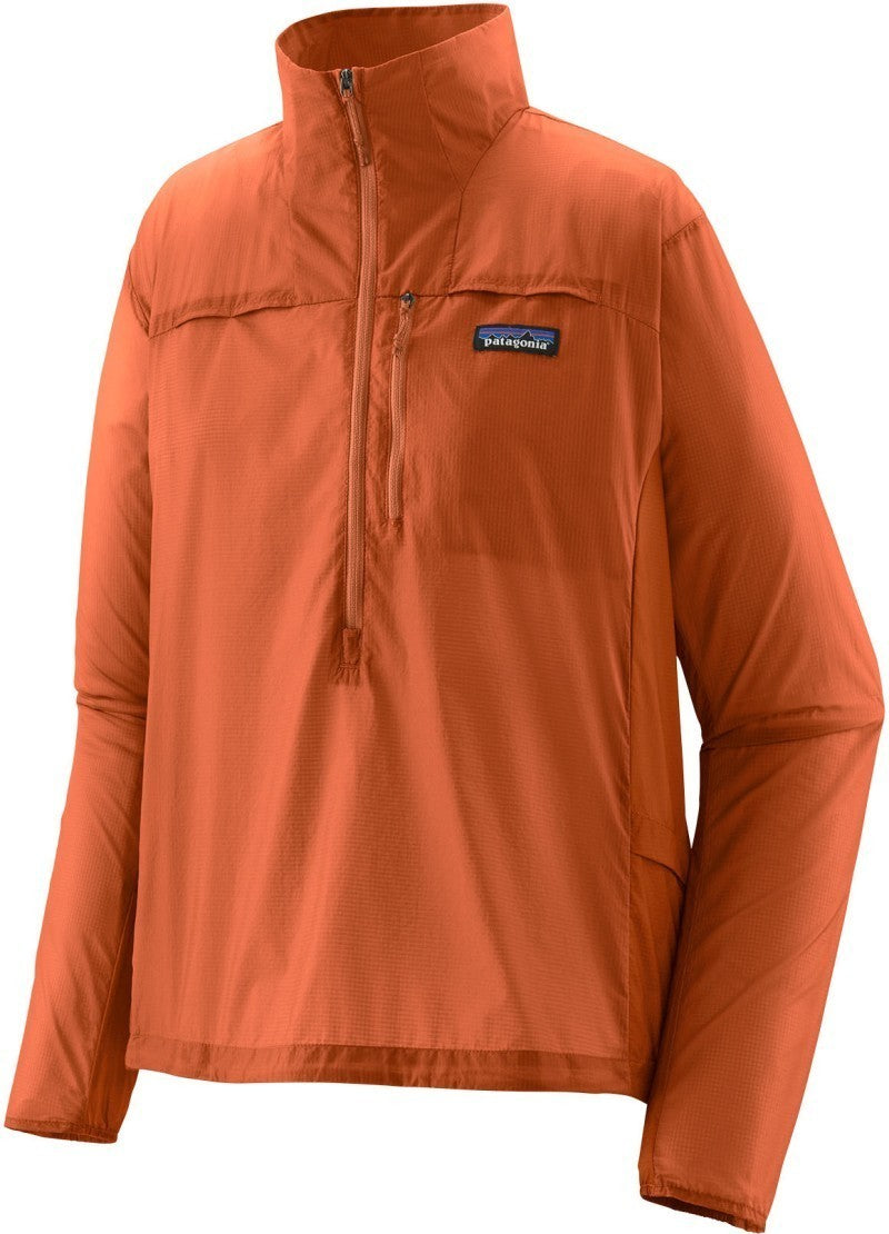 Houdini Stash 1/2 Zip Pullover - Womens - rock melon 1