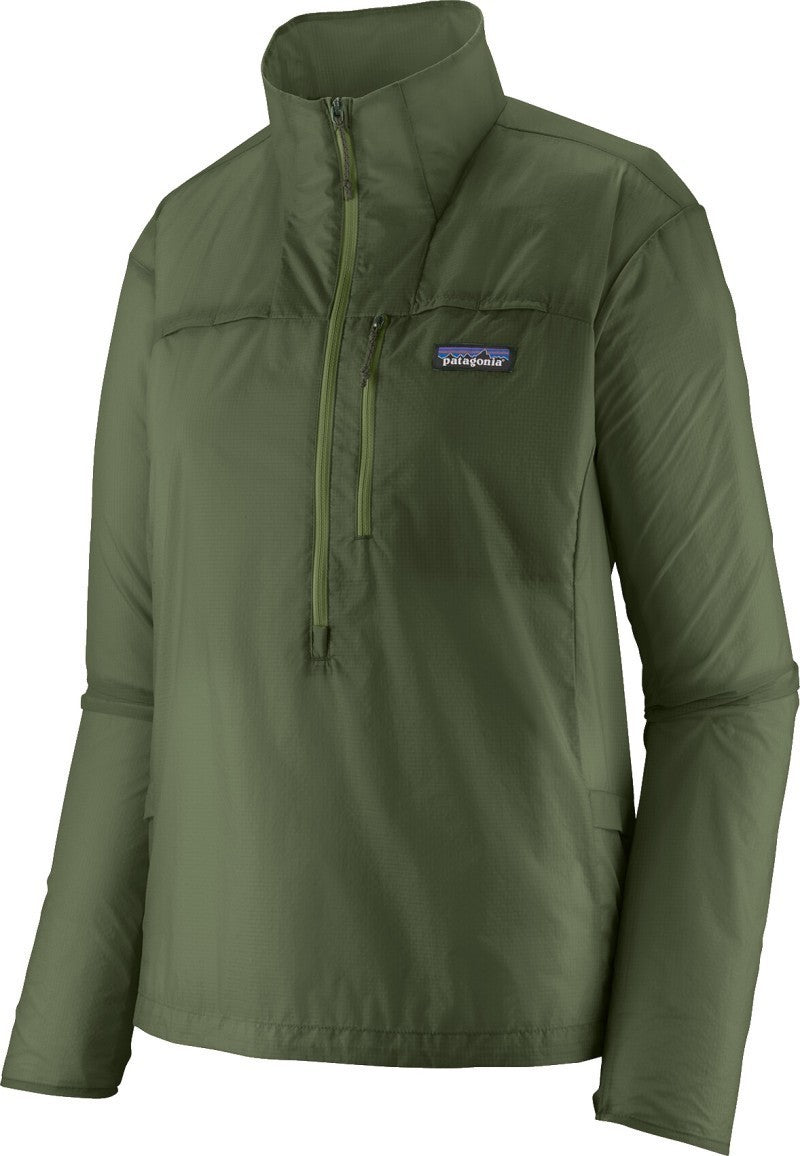 Houdini Stash 1/2 Zip Pullover - Womens - terrain green 1