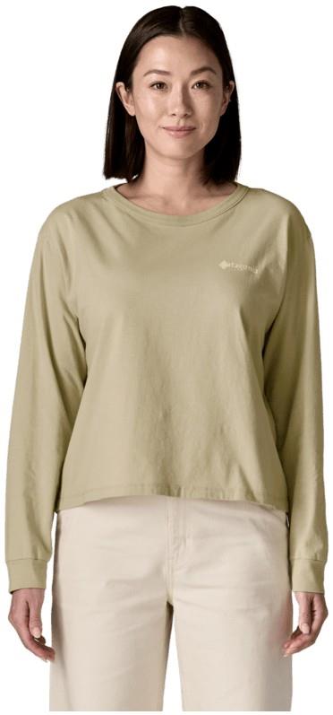 Hut Tripper Easy Cut LS T-Shirt - Womens - weathered stone 1