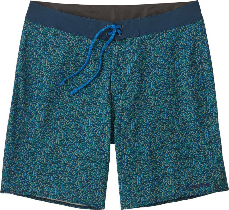 Hydropeak Boardshorts, 18" Inseam - Mens - sea texture / tidepool blue 1