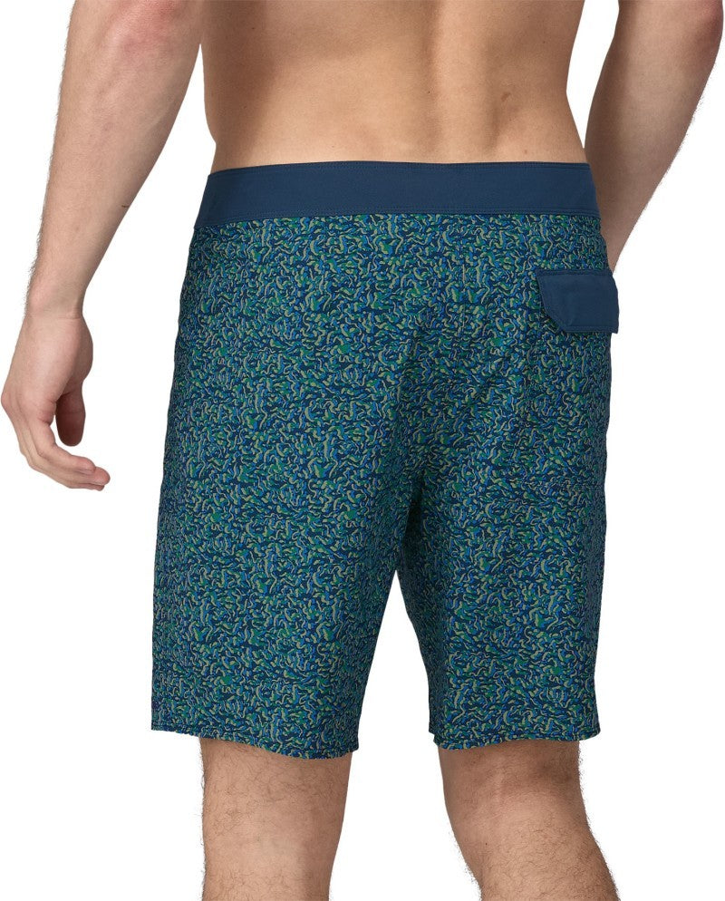 Hydropeak Boardshorts, 18" Inseam - Mens - sea texture / tidepool blue 1
