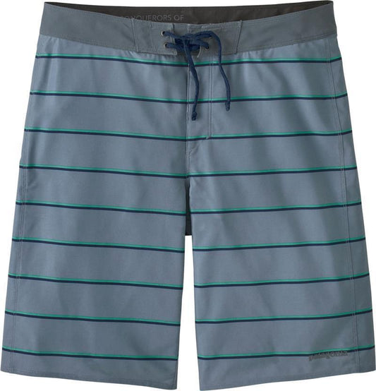 Hydropeak Boardshorts, 21" Inseam - Mens - Stranded Stripe / Light Plume Grey 1