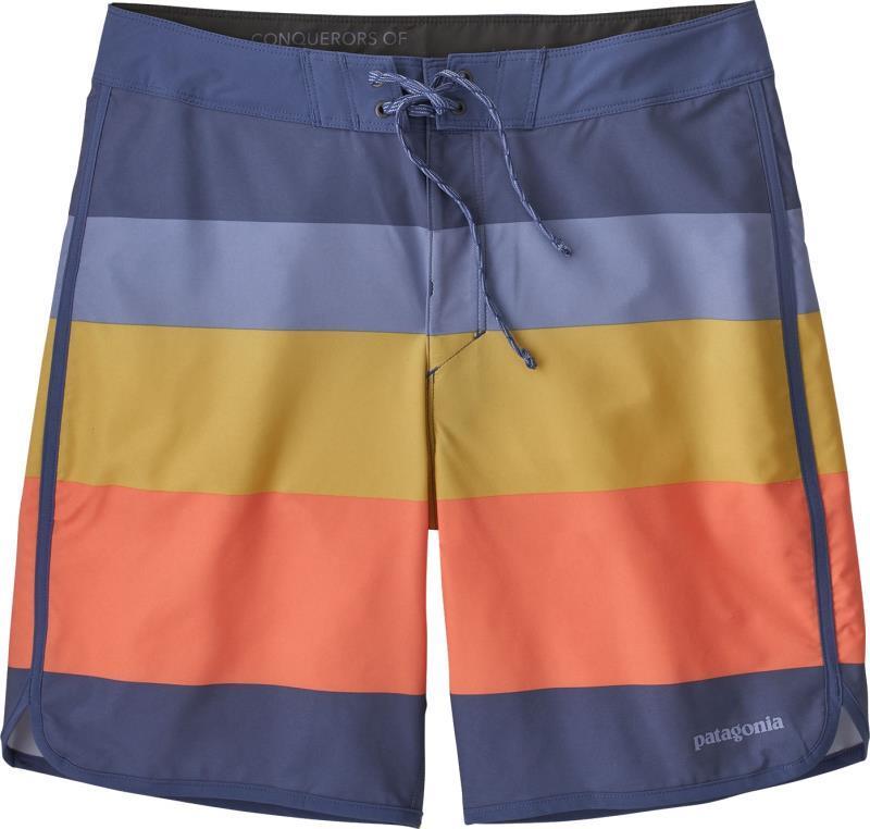 Hydropeak Scallop Boardshorts, 18" Inseam - Mens - The Point / Current Blue 1