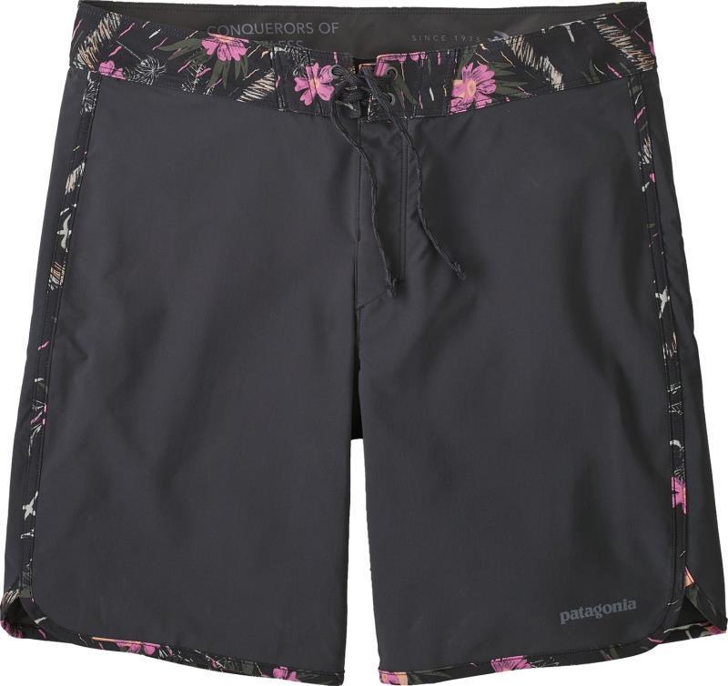 Hydropeak Scallop Boardshorts, 18" Inseam - Mens - ink black w/faria multi hz 1