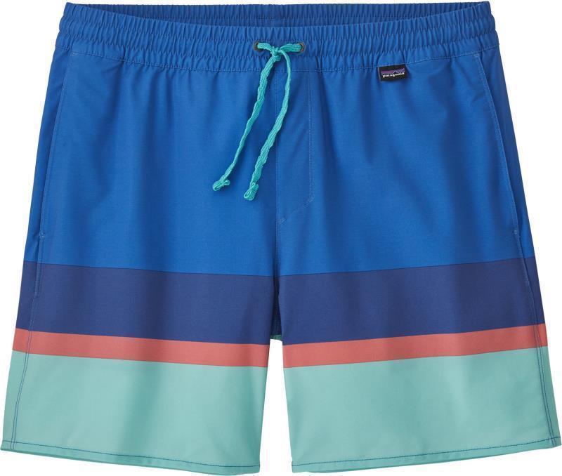 Hydropeak Volley Shorts, 16" Inseam - Mens - Topa Stripe / Early Teal 1