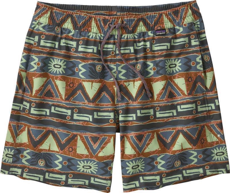 Hydropeak Volley Shorts, 16" Inseam - Mens - high hopes geo / forge grey 1