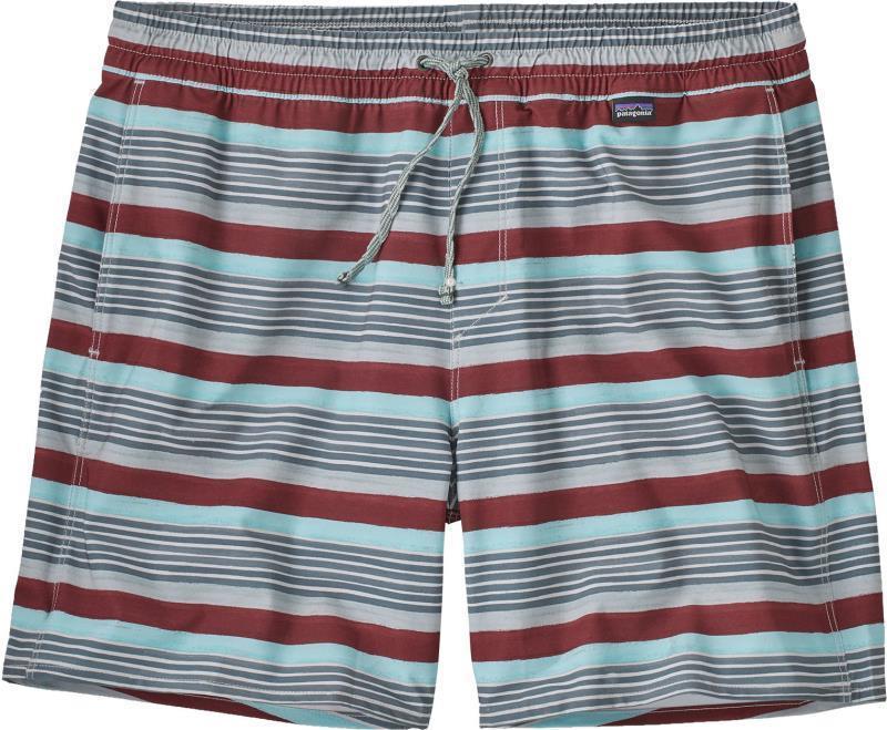 Hydropeak Volley Shorts, 16" Inseam - Mens - painted micro fitz / carmine red 1