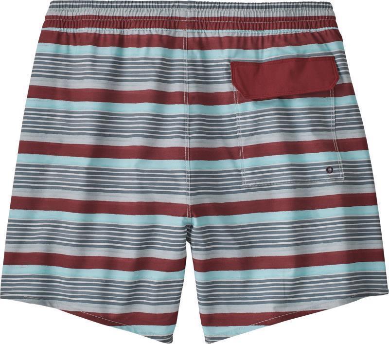 Hydropeak Volley Shorts, 16" Inseam - Mens - painted micro fitz / carmine red 1