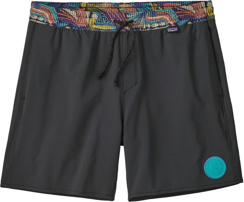Hydropeak Volley Shorts, 16" Inseam - Mens - peak protector badge / ink black 1