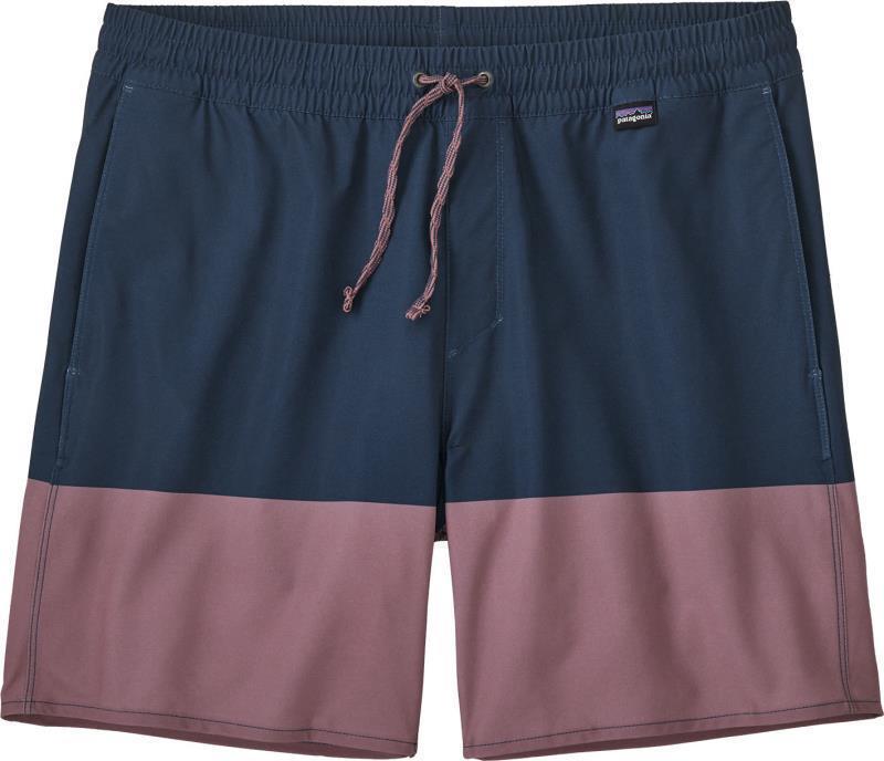 Hydropeak Volley Shorts, 16" Inseam - Mens - santa cruz block / evening mauve 1