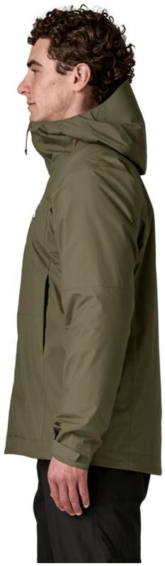 Insulated Boulder Fork Rain Jacket - Mens - basin green 1