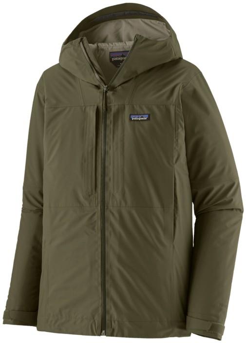Insulated Boulder Fork Rain Jacket - Mens - basin green 1