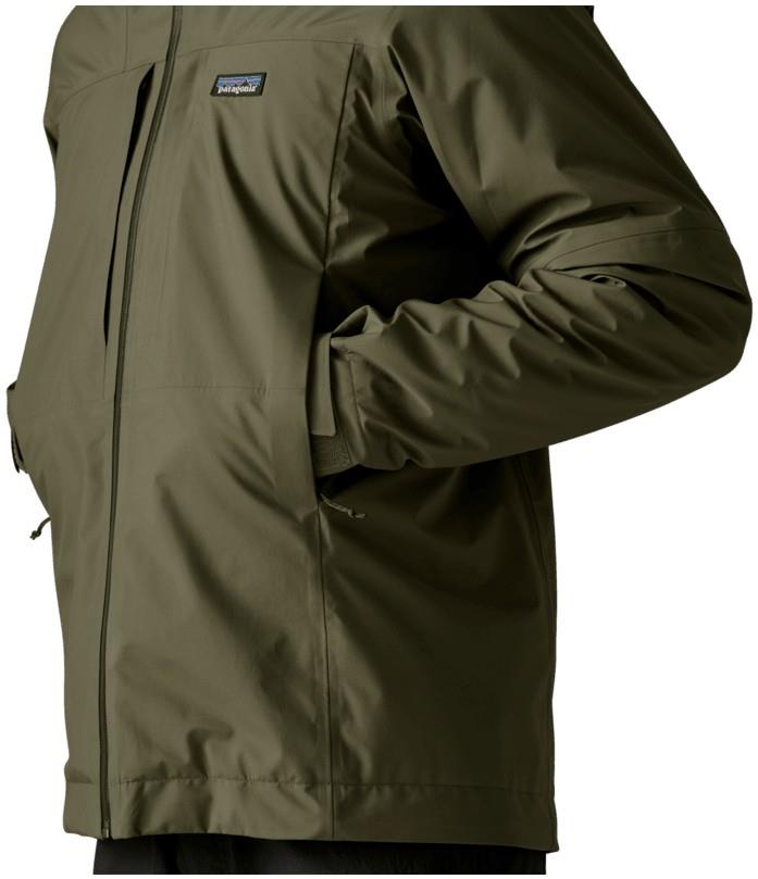Insulated Boulder Fork Rain Jacket - Mens - basin green 1