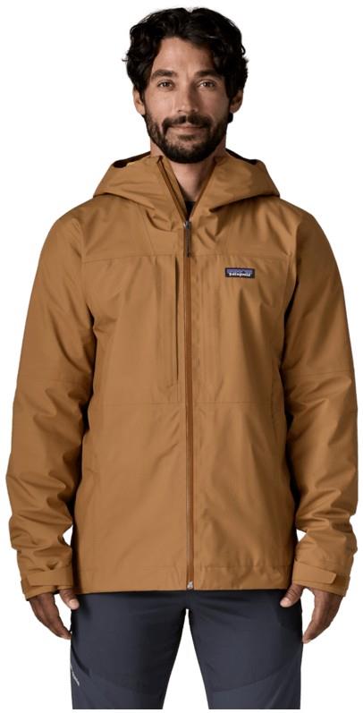 Insulated Boulder Fork Rain Jacket - Mens - deer brown 1