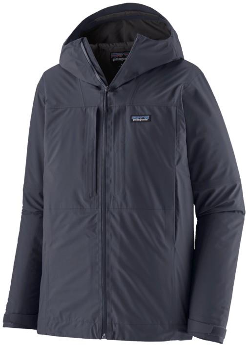 Insulated Boulder Fork Rain Jacket - Mens - smolder blue 1