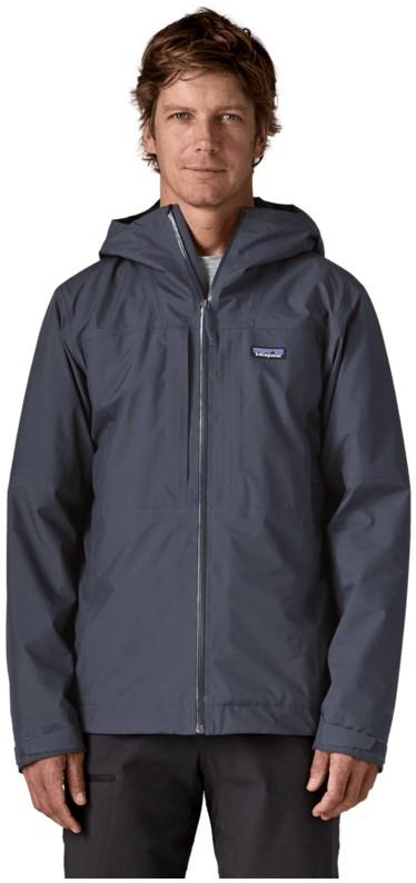 Insulated Boulder Fork Rain Jacket - Mens - smolder blue 1