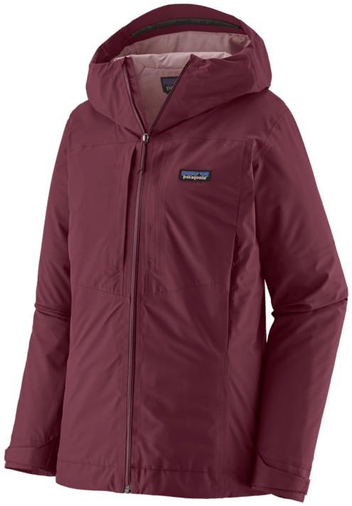 Insulated Boulder Fork Rain Jacket - Womens - berry fig 1